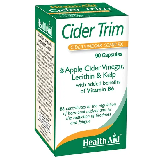 HealthAid Cider Trim (Cider Vinegar Complex) 90 Capsules - Image 3