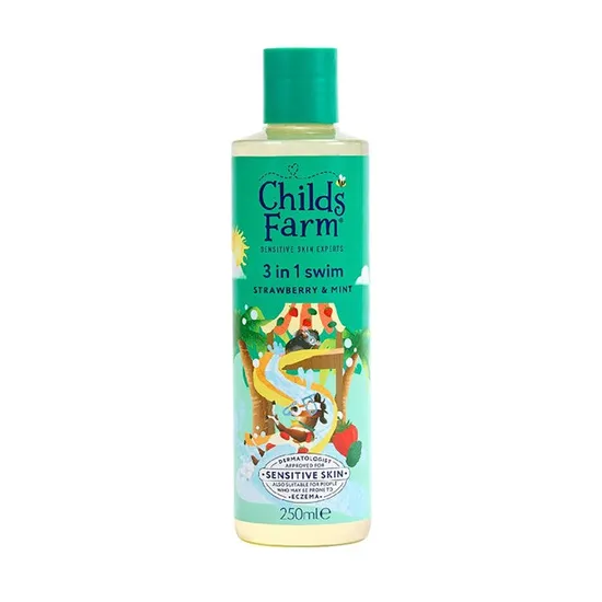 Childs Farm Strawberry & Mint 3 In 1 Swim Wash