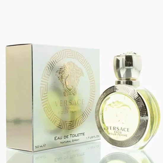 Versace Women's White/Orange Eros Pour Femme Eau De Toilette-50Ml Spray - Image 6