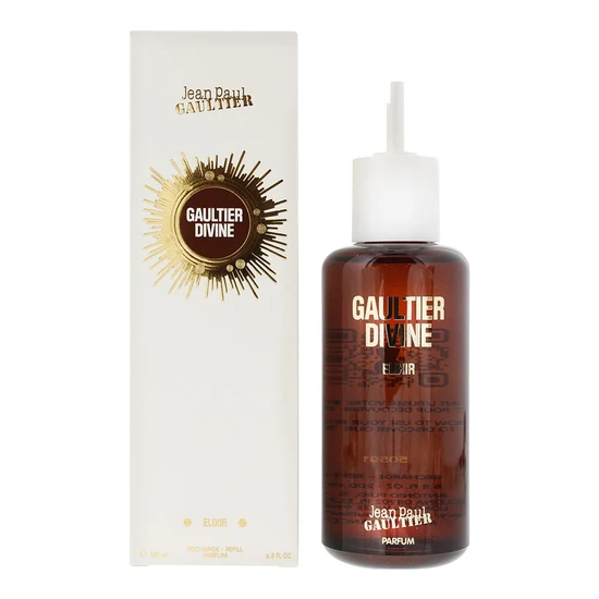 Jean Paul Gaultier Amber/Gold Divine Elixir Parfum 200Ml Refill - Image 5