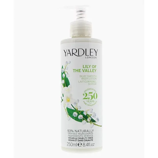 Yardley Lily Of The Valley Silky Smooth Body Lotion