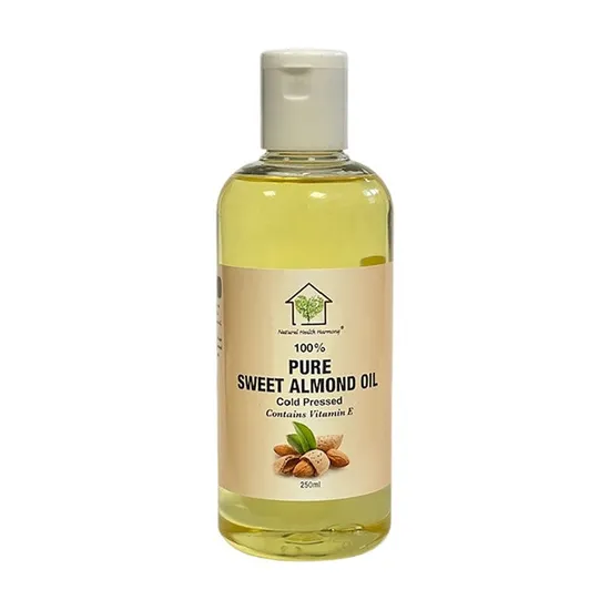 Natural Health Harmony Pure Cold Pressed Sweet Almond Oil