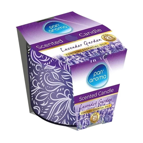 Pan Aroma Scented Candle Lavender Garden