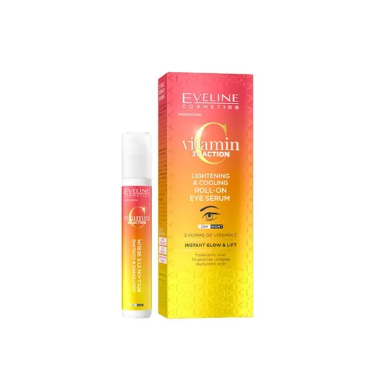 Eveline Vitamin C 3x Action Lightening Cooling Roll On Eye Serum