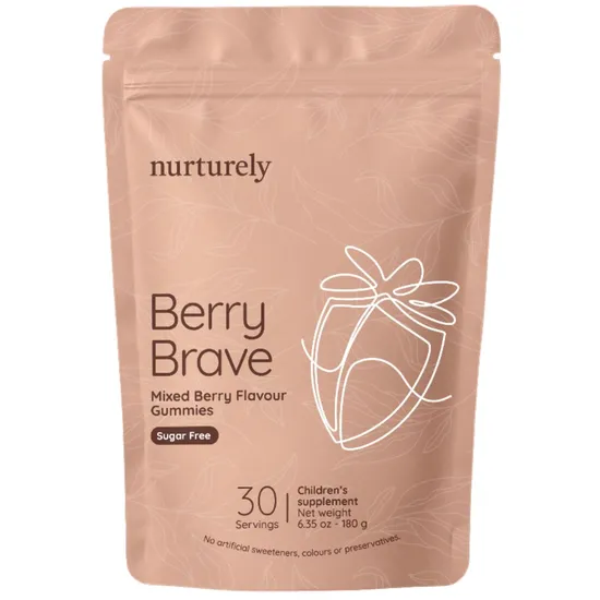 Nurturely Berry Brave Gummies