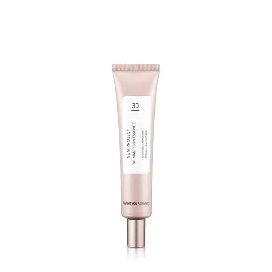 Thank You Farmer Light/Pink Sun Project Shimmer Sun Essence Spf30 Pa++ 40Ml - Image 3