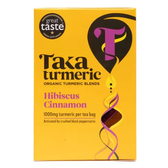 Taka Turmeric Golden Hibiscus Tea - 15 Sachets - Image 4