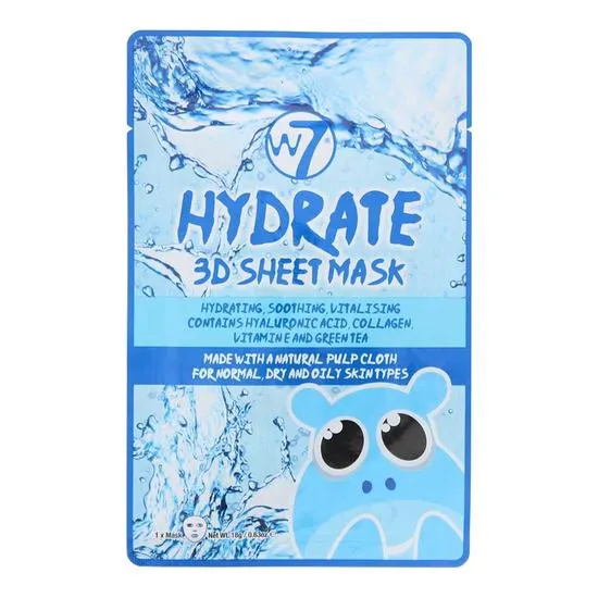 W7 Hydrate 3d Sheet Mask
