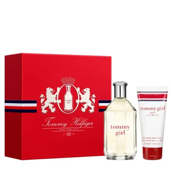 Tommy Hilfiger Tommy Girl Gift Set Eau De Toilette 100ml & Body Lotion 100ml