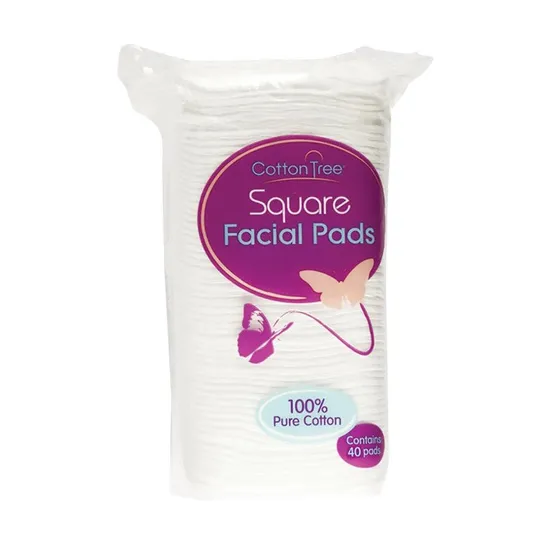 Cotton tree Square Facial Cotton Pads