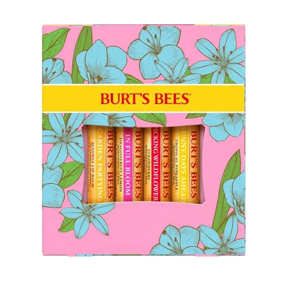 Burt's Bees Infullbloomlipbalmset