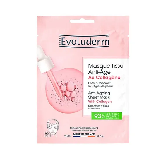 Evoluderm Anti Ageing Collagen Sheet Mask