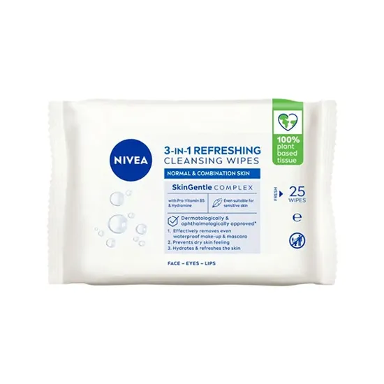 Nivea 3-In-1 Refreshing Cleansing Wipes