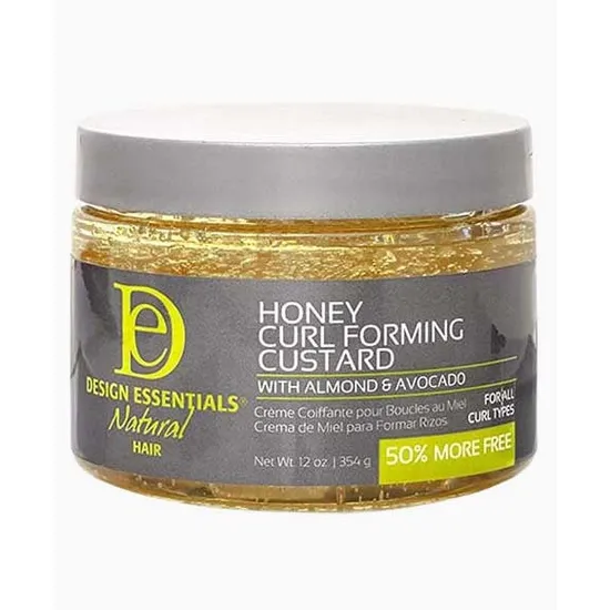 Design Essentials Design Natural Honey Curl Forming Custard With Almond & Avocado