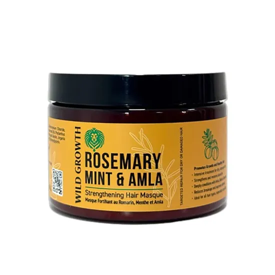 Wild Growth Rosemary Mint & Amla Strengthening Hair Masque