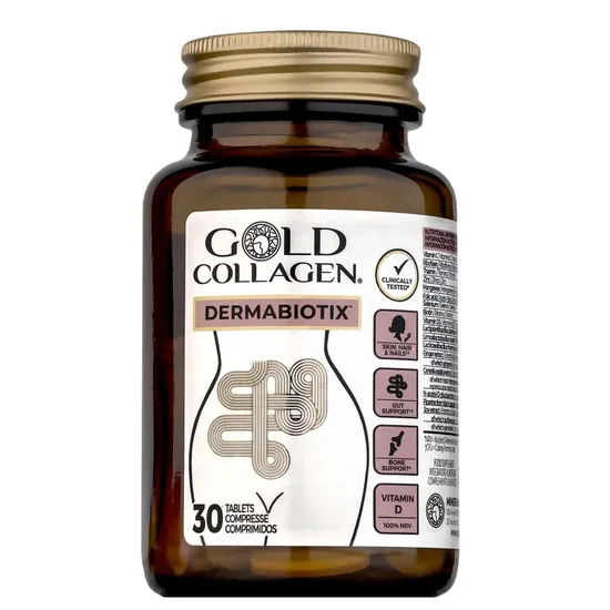 Gold Collagen Dermabiotix Tablets