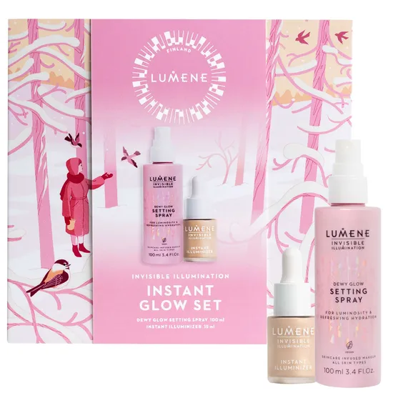 Lumene Invisible Illumination Instant Glow Set