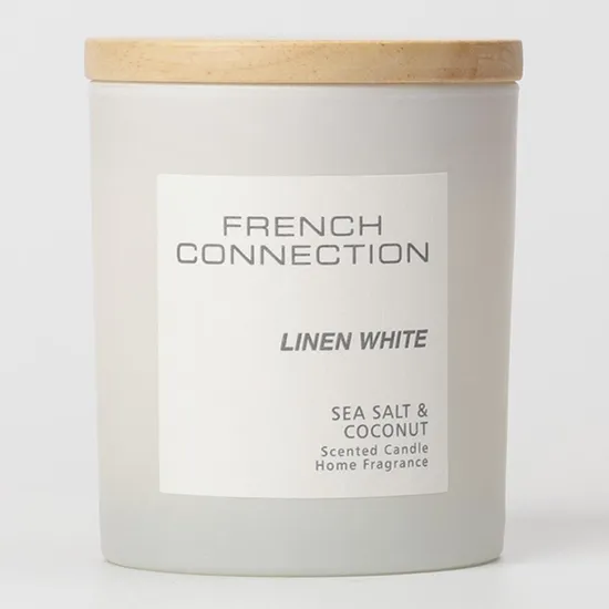 French Connection Pastel Collection Sea Salt & Coconut Candle