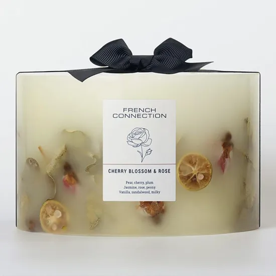 French Connection Botanical Collection Cherry Blossom & Rose Candle