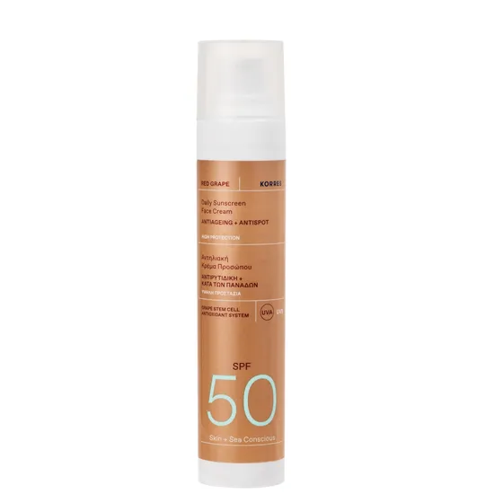 Korres Red Grape Face Sunscreen SPF 50