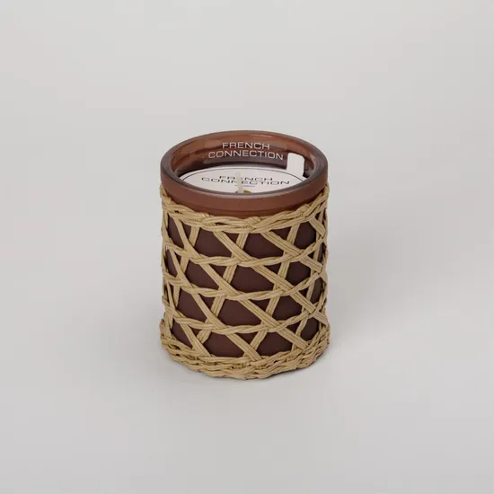 French Connection Bamboo Collection Black Cherry & Cedarwood Candle
