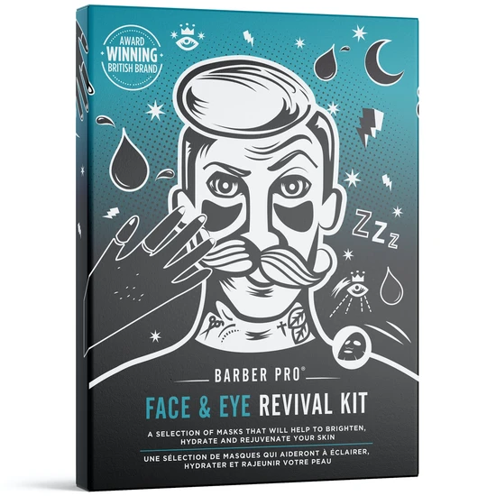BARBER PRO FACE & EYE REVIVAL KIT