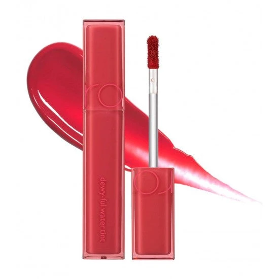 Rom&Nd Dewyful Water Tint 07 Cherry Way|Glossy|High Pigment|Moisturizing|Non-Sticky|Hydrated Lips|Colorful Shades|High Shine|0.18Oz - Image 5