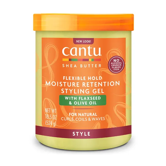 Cantu Shea Butter Moisture Retention Styling Gel With Flaxseed & Olive Oil
