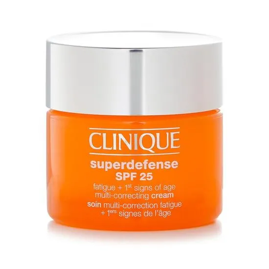 Clinique Superdefense SPF 25 Fatigue Multi-Correcting Cream Combination To Oily Skin