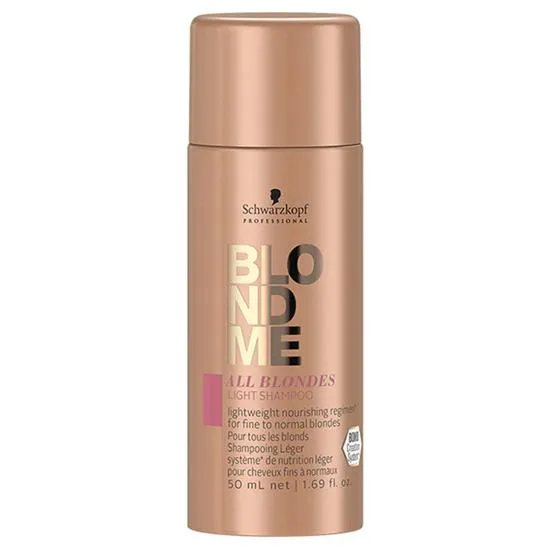 Schwarzkopf Professional Blondme All Blondes Light Shampoo Travel Pack