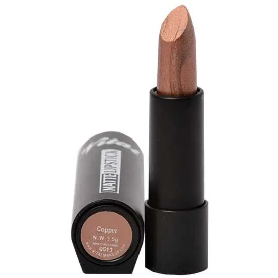 Vital Makeup Matte Lipstick Copper