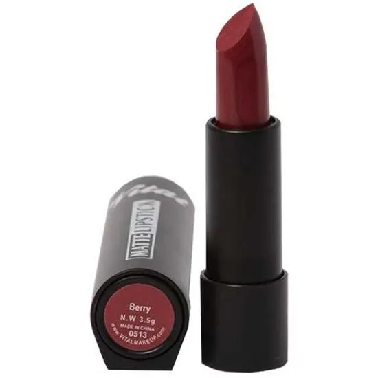 Vital Makeup Matte Lipstick Berry