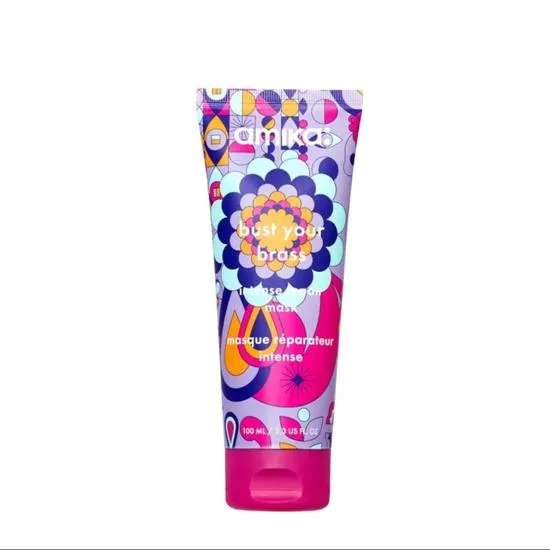 Amika Bust Your Brass Cool Blonde Repair Intense Hair Mask