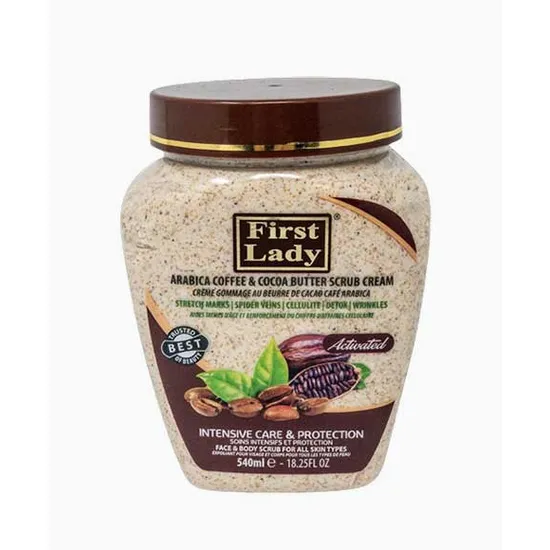 First Lady Arabica Coffee & Cocoa Butter Scrub Cream