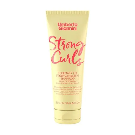 Umberto Giannini Strong Curls Rosemary Oil Strengthening Shampoo