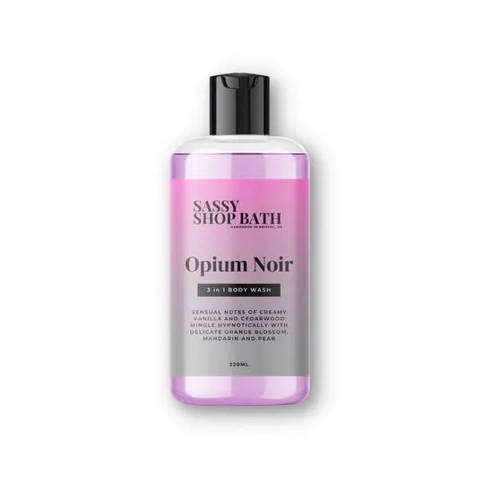 Sassy Shop Wax Sassy Shop Bath 3 In 1 Wash Opium Noir