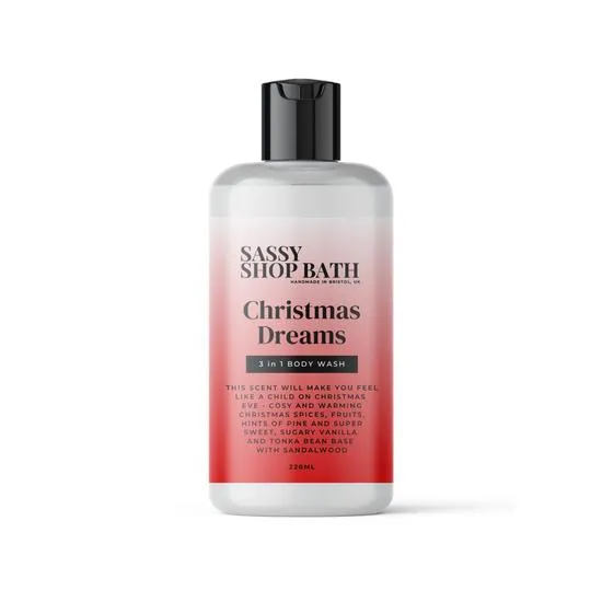 Sassy Shop Wax Sassy Shop Bath 3 In 1 Wash Christmas Dreams