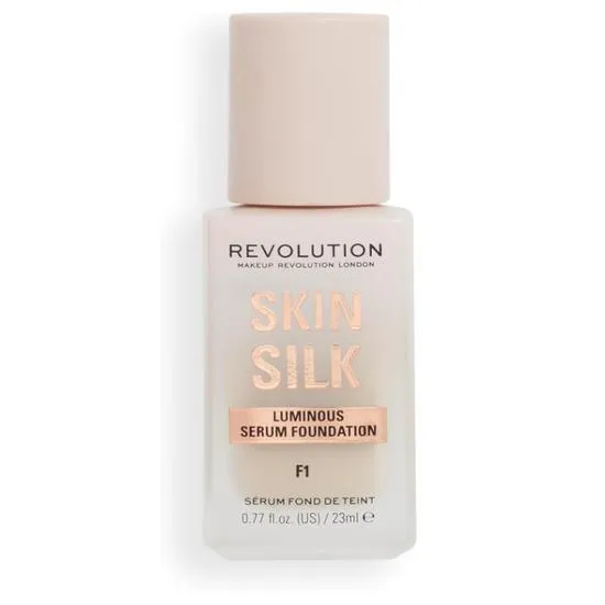 Revolution Skin Silk Serum Foundation Light Illuminating Foundation Shade F1 23 Ml - Image 7