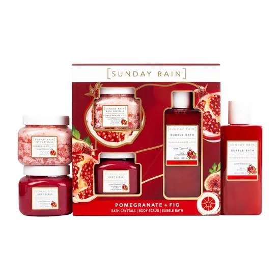 Sunday Rain Pomegranate & Fig Trio