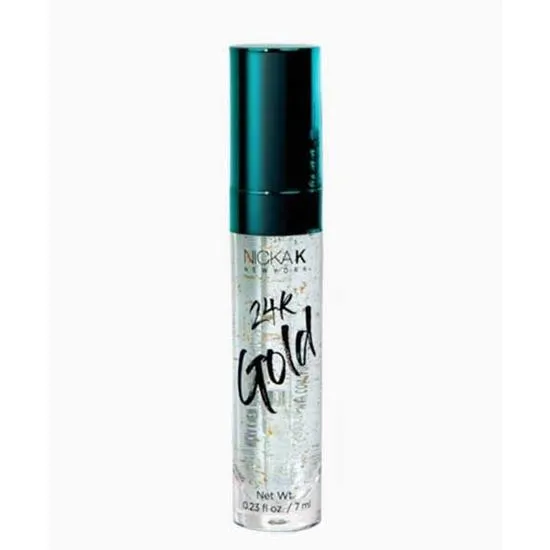 NICKA K NEWYORK NK 24k Gold Mint Gliter Lip Gloss