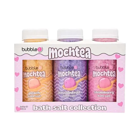 Bubble T Mochtea Bath Salt Collection