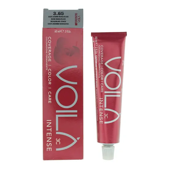 Intercosmo Voila Color Intense 60ml - 3.65 Dark Beaujolais - Image 4