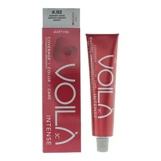 Intercosmo Voila 3c Intense .92 Graphite Silver Hair Colour