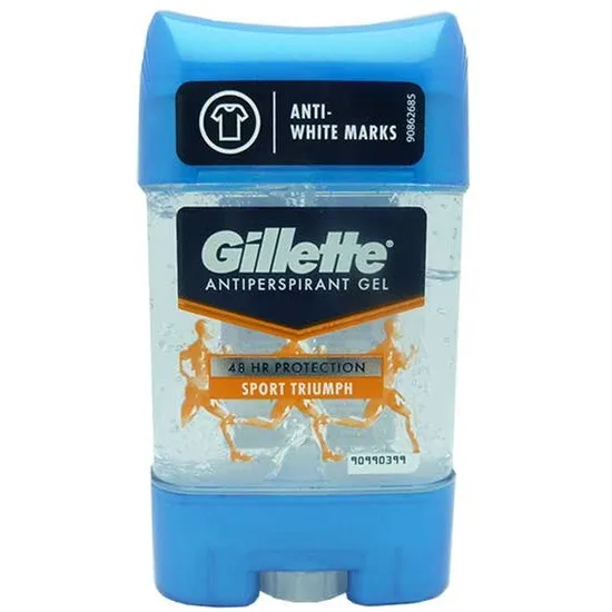 Gillette Sport Triumph 48 HR Protection Antiperspirant Gel Stick 70ml | 6 Pack - Image 9