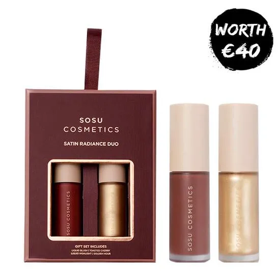 SOSU by SJ Satin Radiance Duo Makeup Gift Set