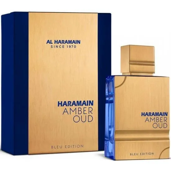 Al Haramain Amber Oud Bleu Cologne 200 ml EDP Spray with Refillable Atomizer for Men - Image 2