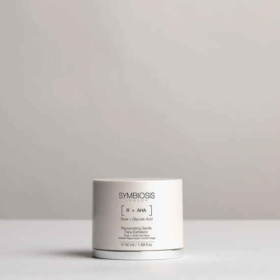 Symbiosis [Rose + Glycolic Acid] Rejuvenating Gentle Face Exfoliator