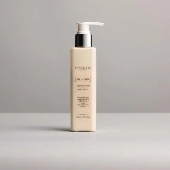 Symbiosis [Hyaluronic Acid + Sweet Almond] Pore Minimiser & Mattifying Milk Tonic