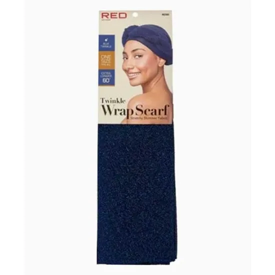 Kiss Twinkle Wrap Scarf HQ185 Blue Twinkle