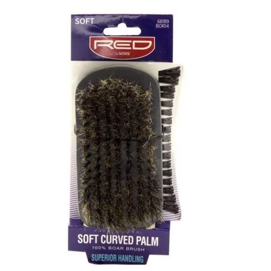 Kiss Soft Curved Palm Boar Brush